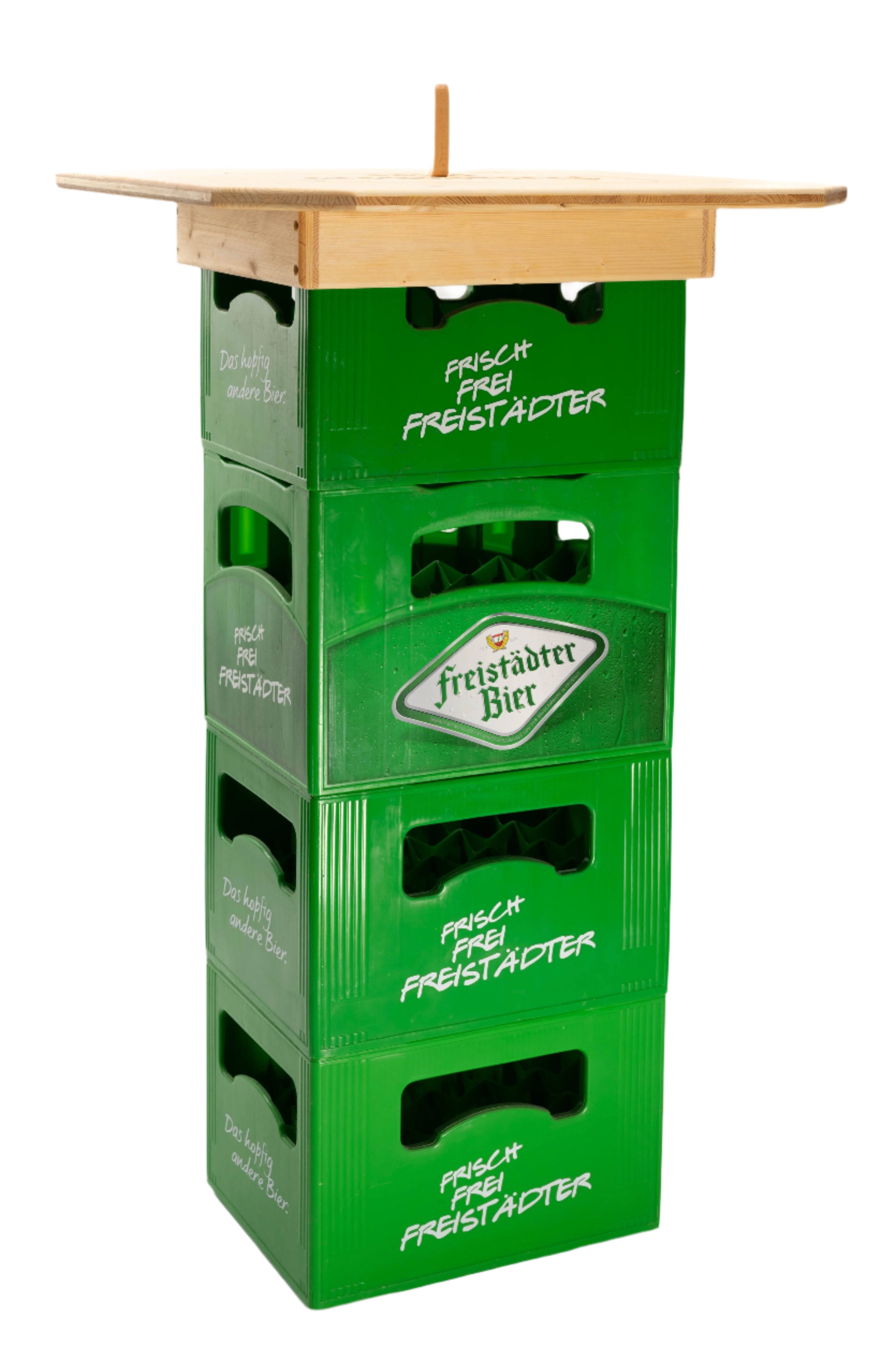 Freistädter Bierkistentisch