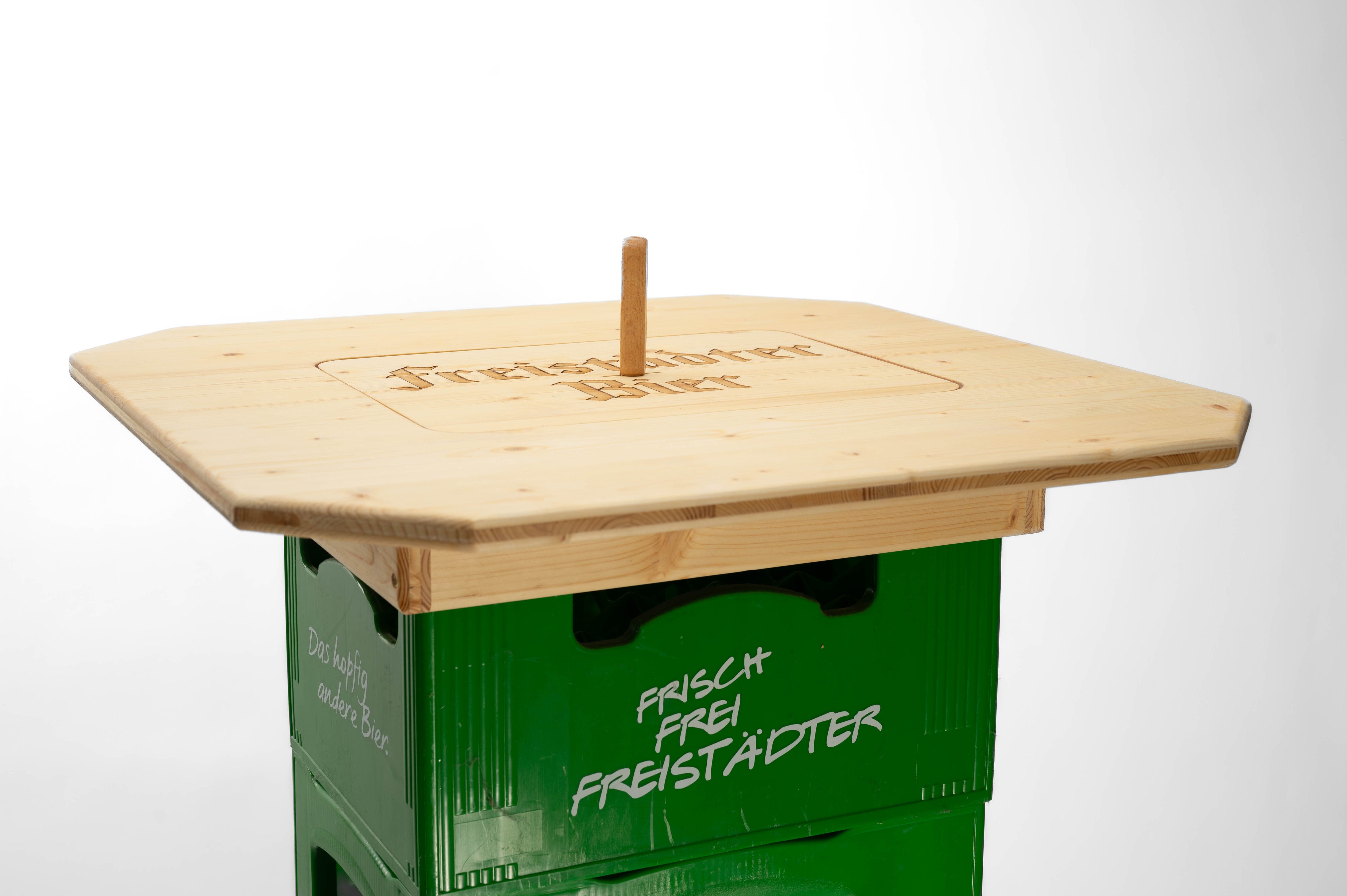 Freistädter Bierkistentisch