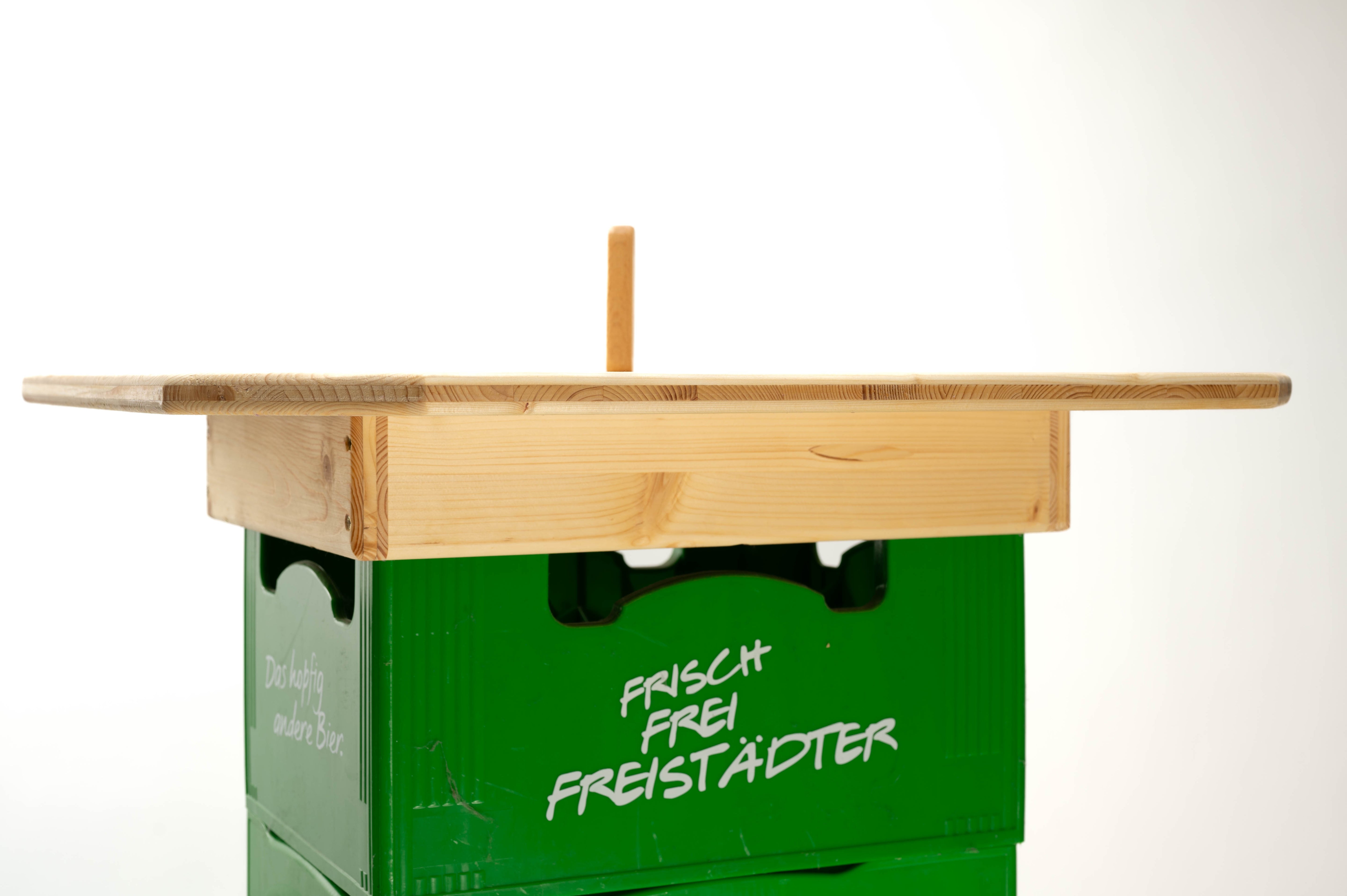 Freistädter Bierkistentisch