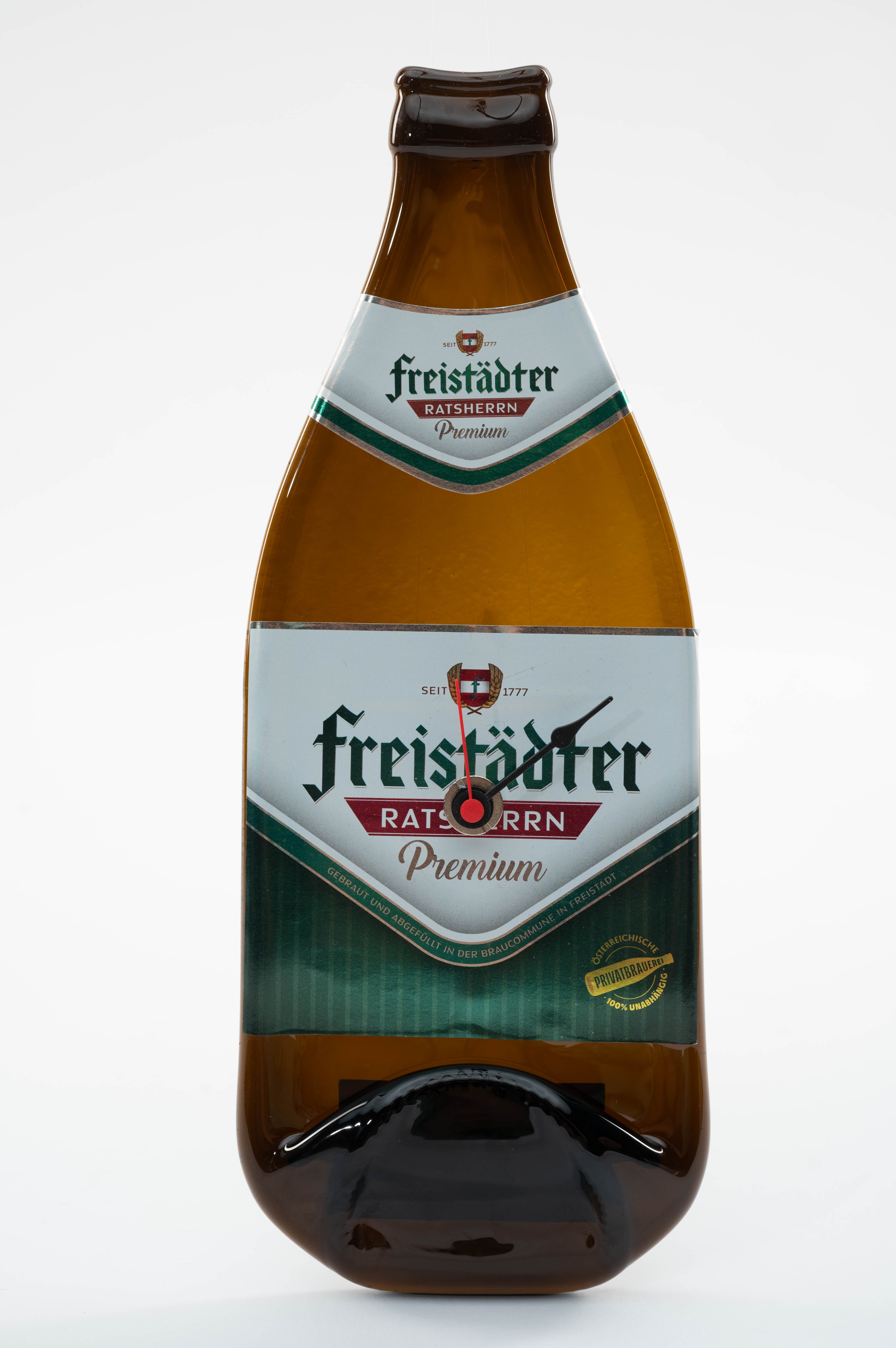 Freistädter Bier Flaschen-Uhr