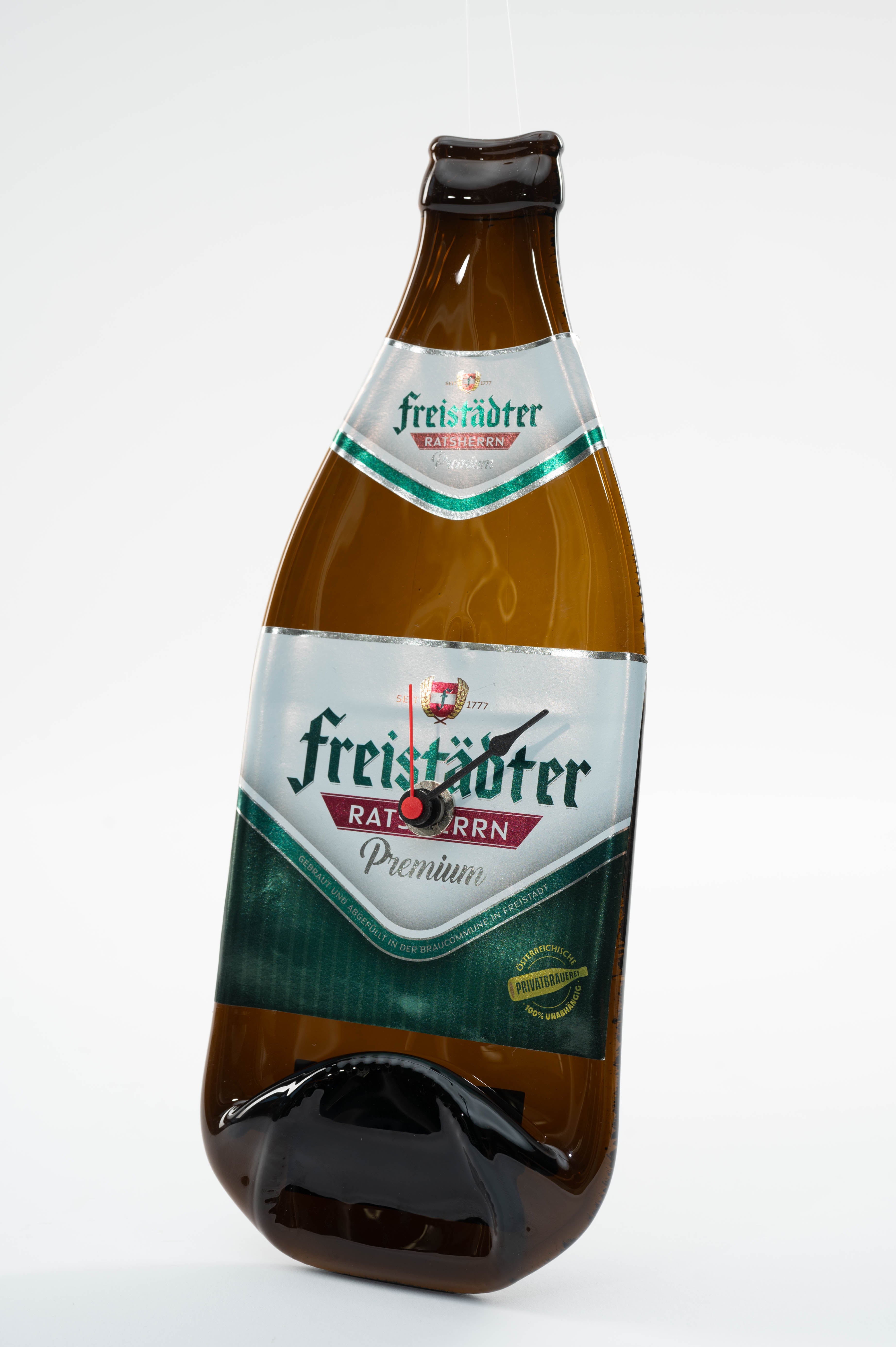 Freistädter Bier Flaschen-Uhr