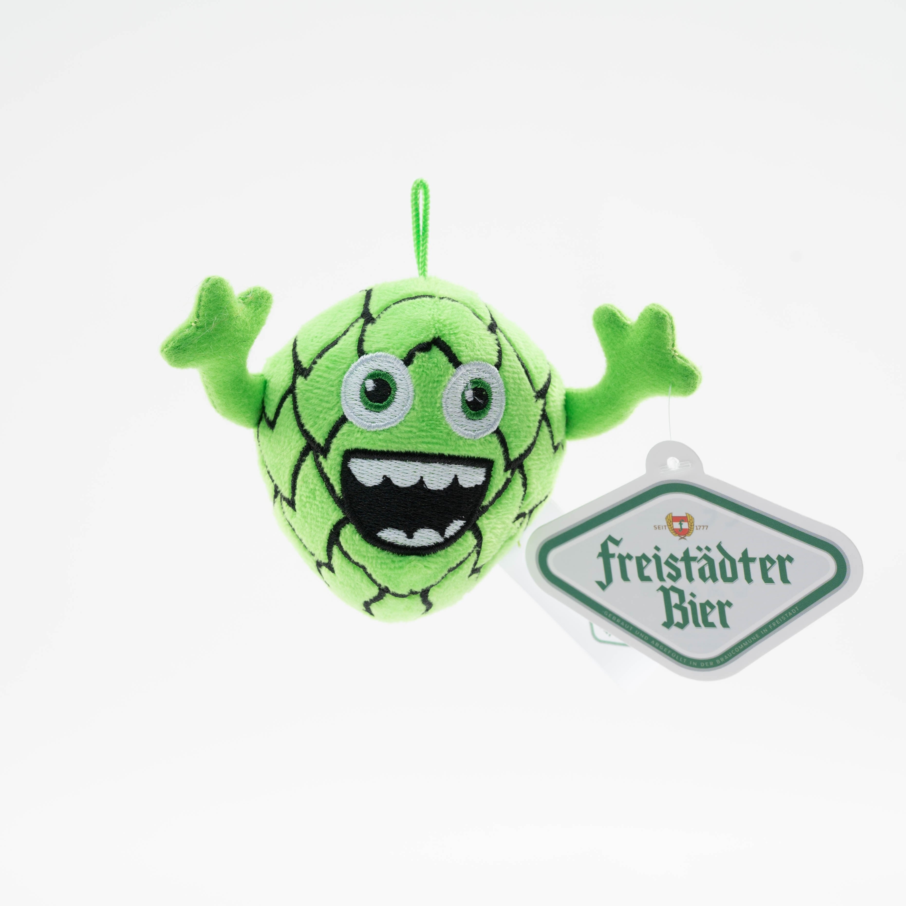 Freistädter Bier Maskottchen Hopfi