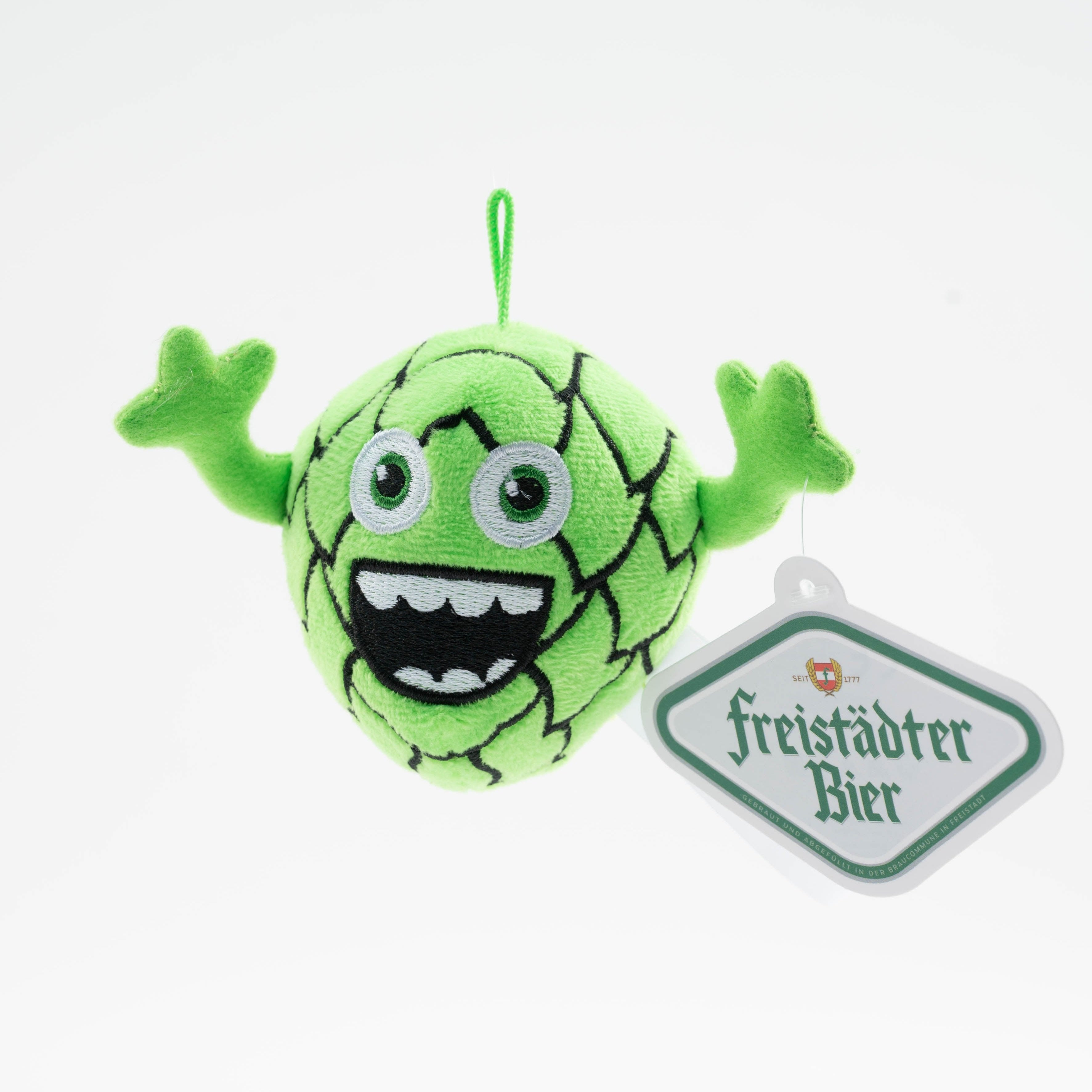 Freistädter Bier Maskottchen Hopfi