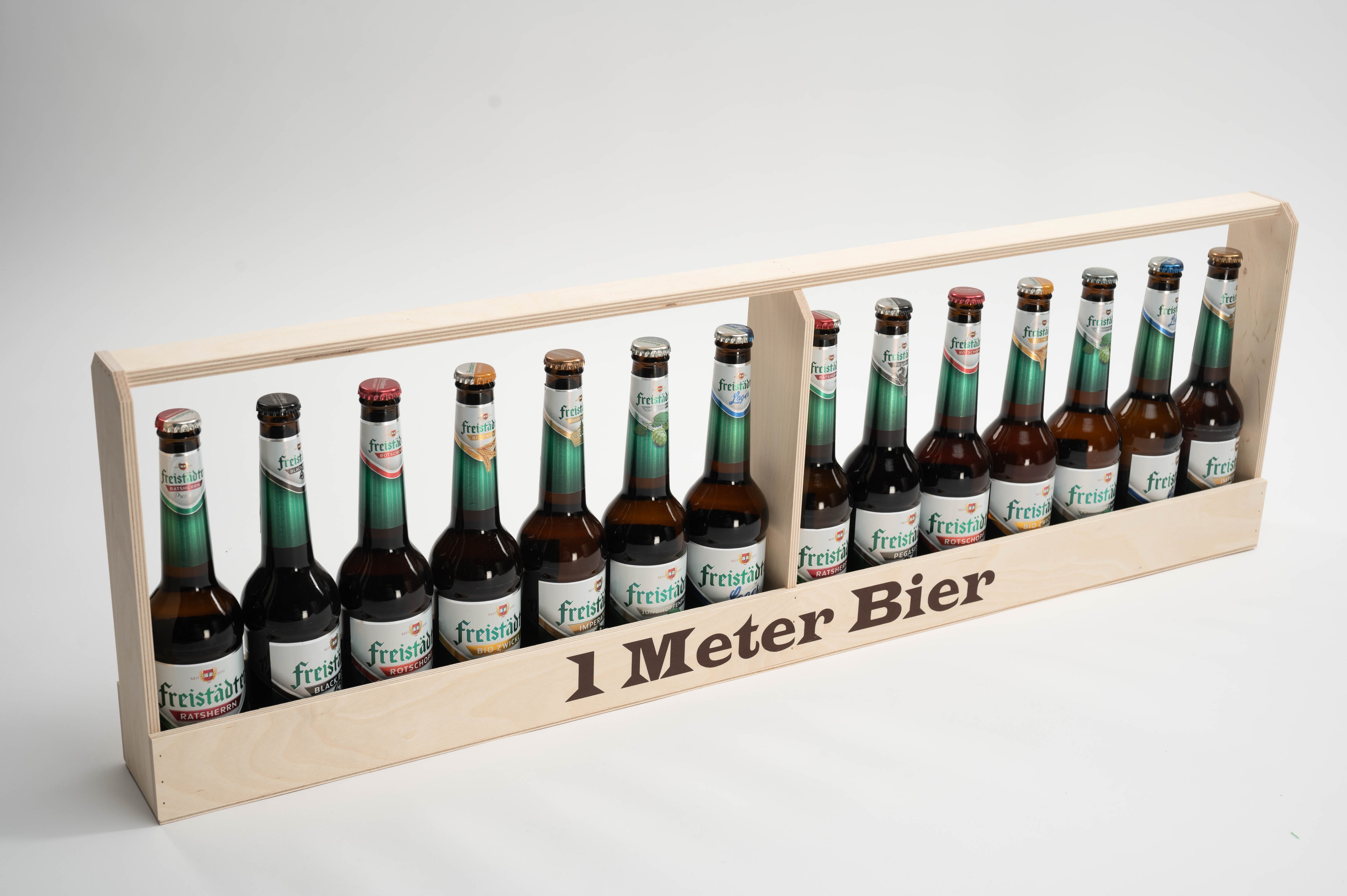 Freistädter Bier Holzträger 1 Meter