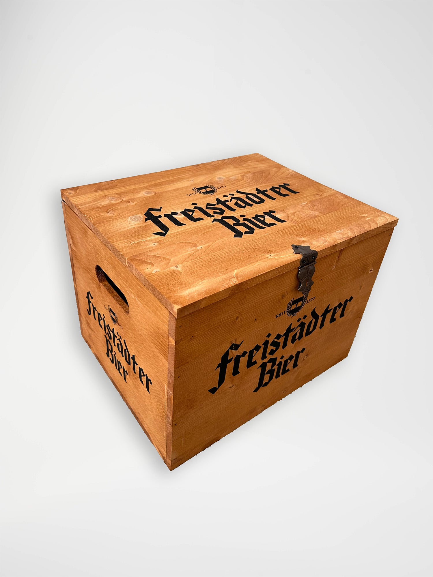 Freistädter Bier Holztruhe