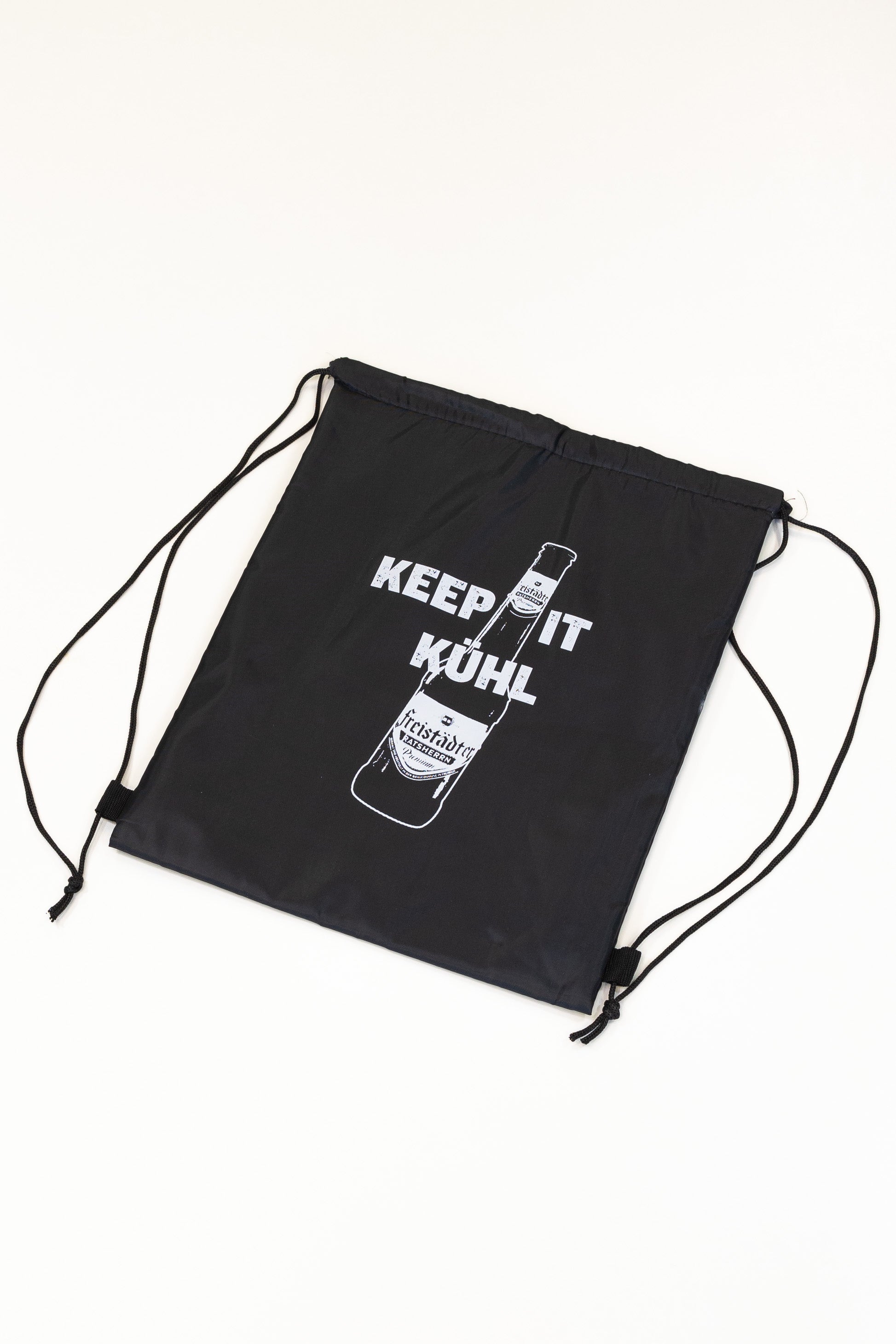 Freistädter Bier Kühltasche mit Kordelzug