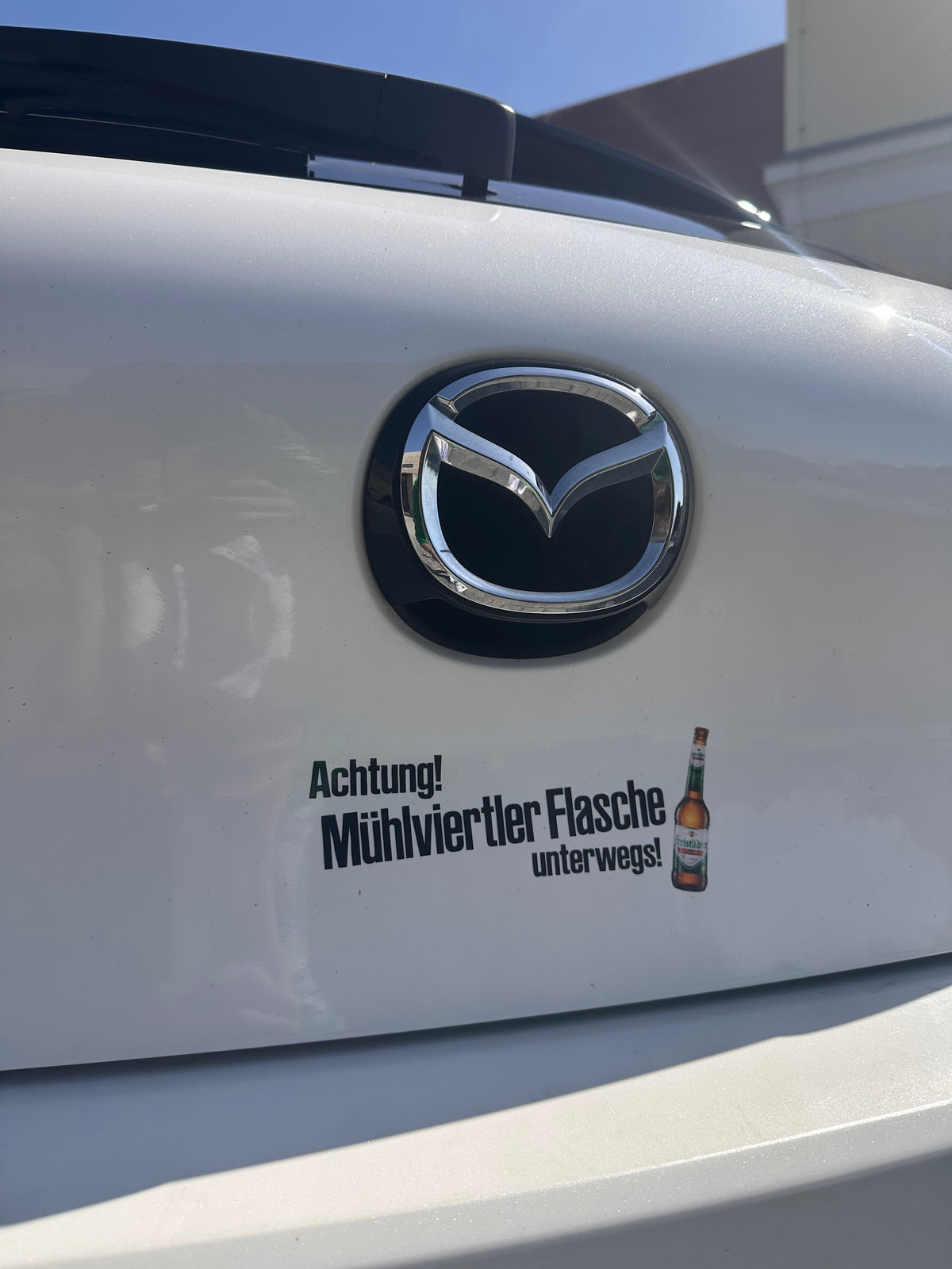 Freistädter Bier Autoaufkleber