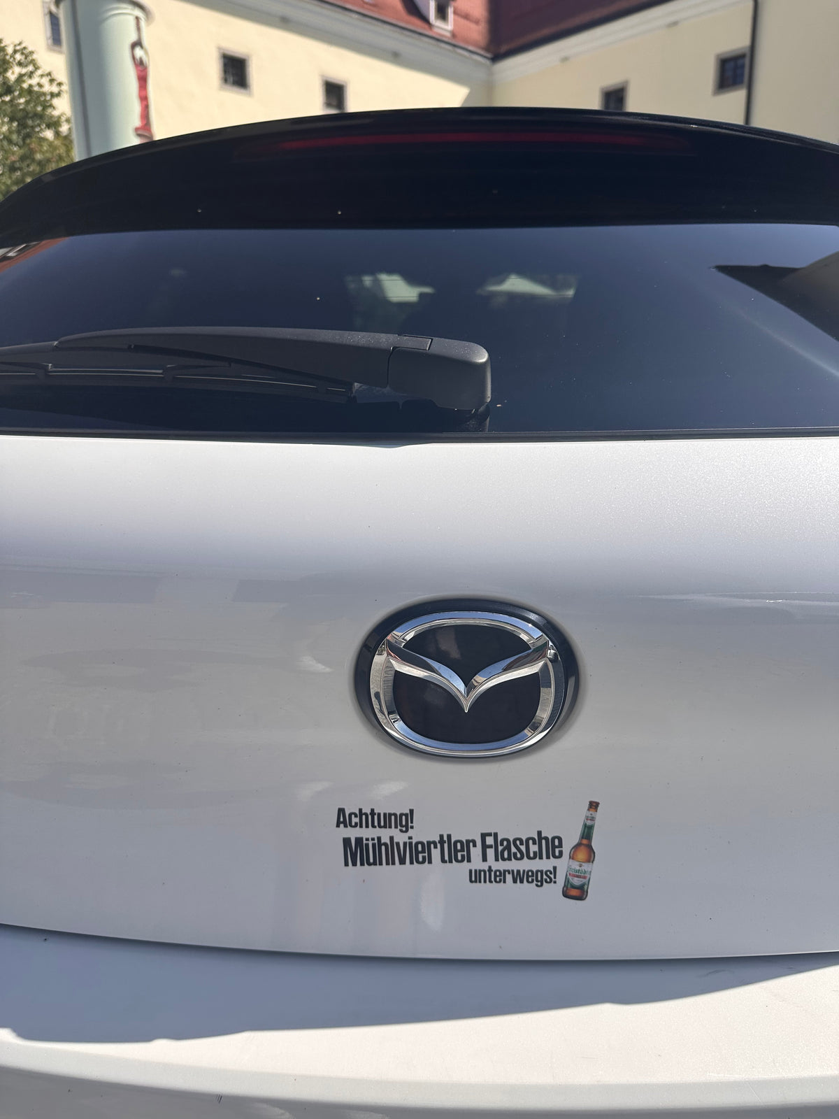 Freistädter Bier Autoaufkleber