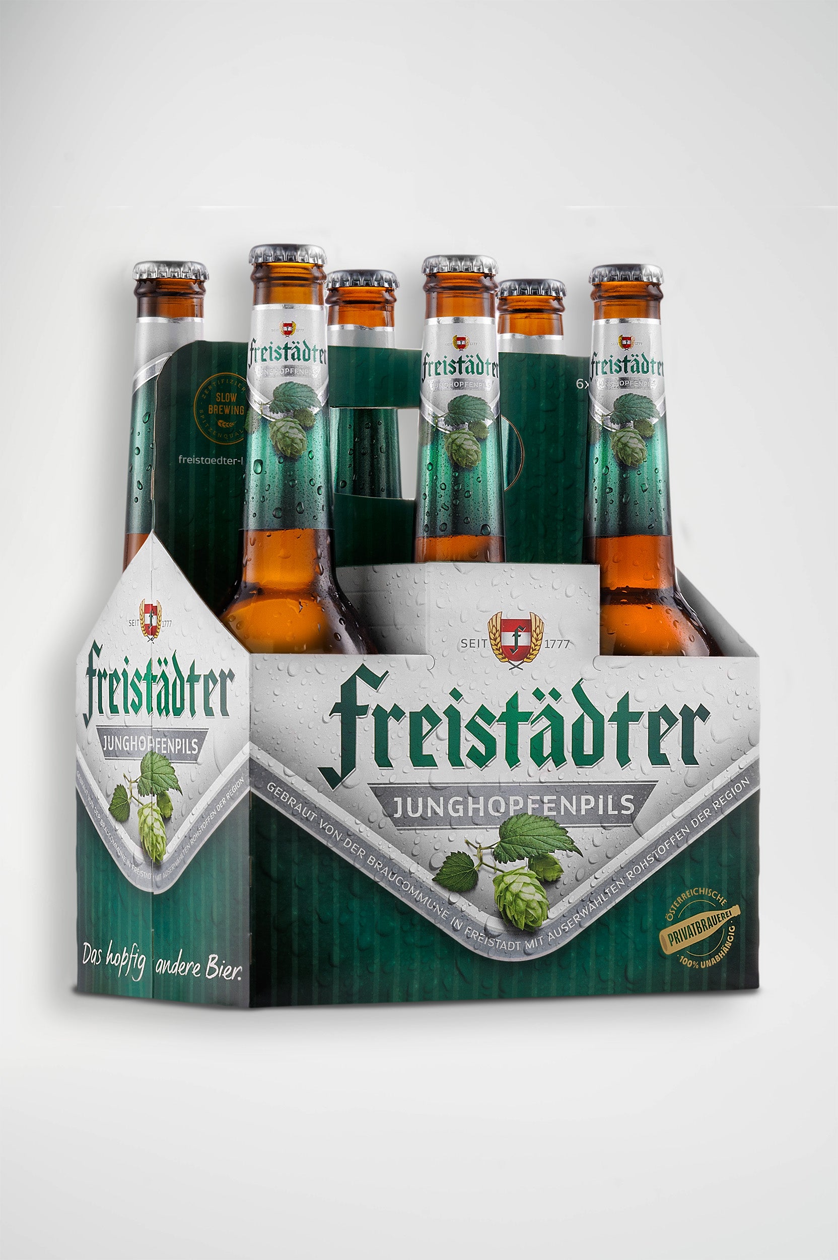 Freistädter Bier Junghopfenpils 6er Tray