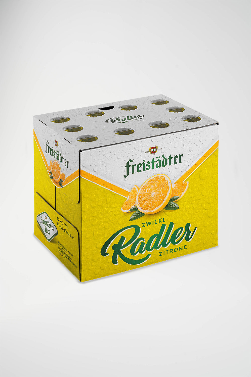 Freistädter Bier Zwickl Radler 12er Karton 0,33L EW