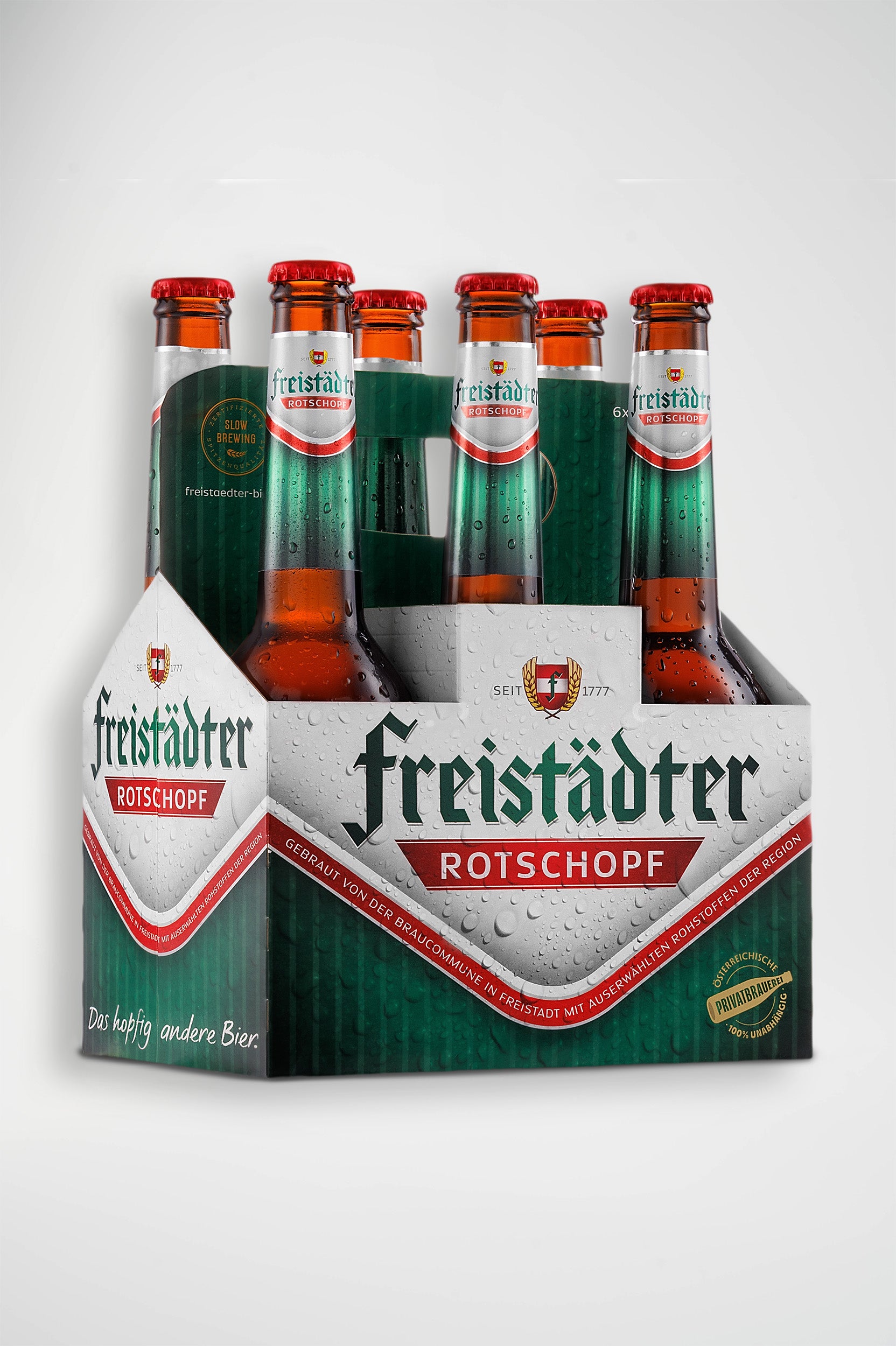Freistädter Bier Rotschopf 6er Tray