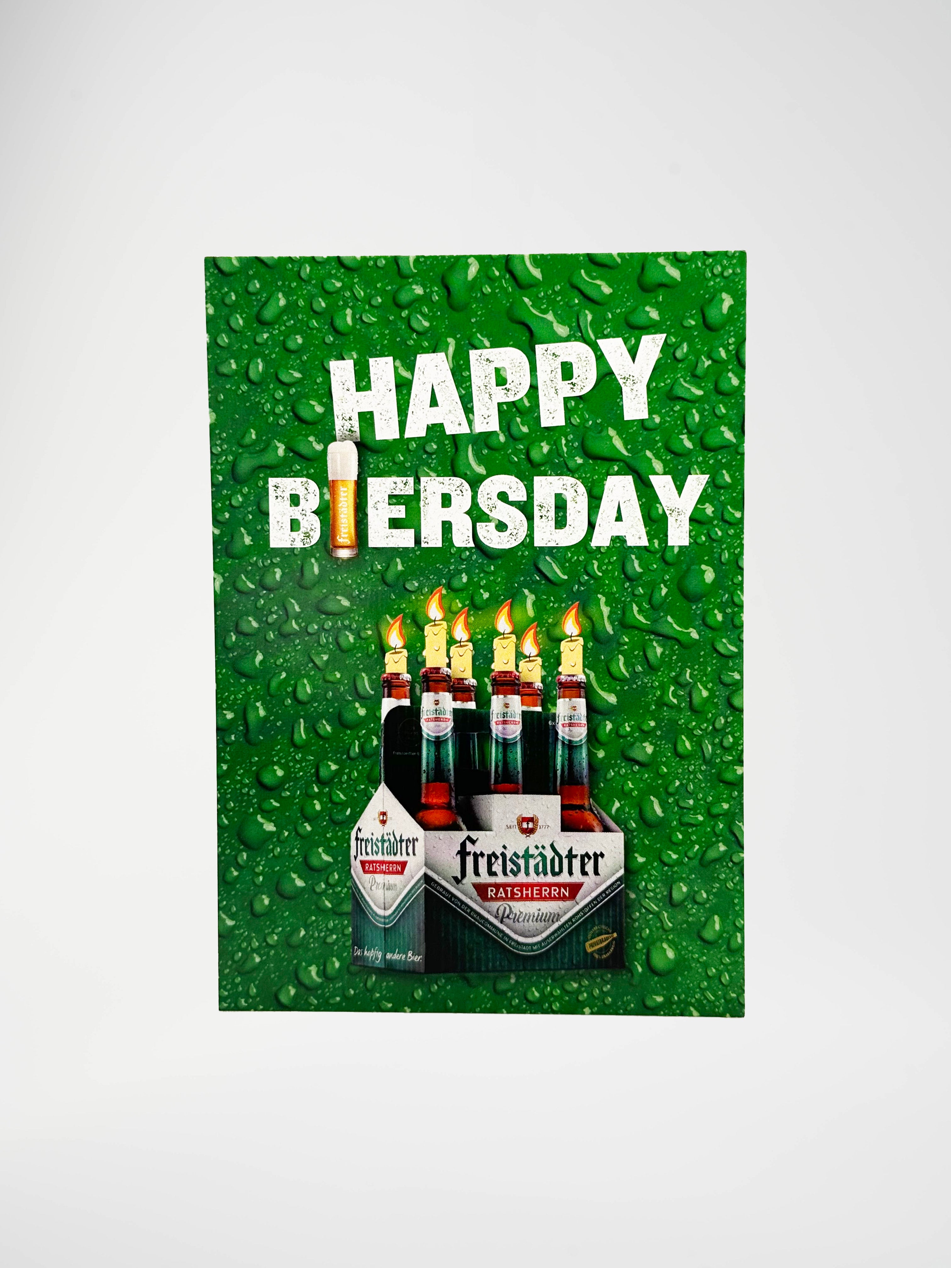 Freistädter Bier Grußkarte A6