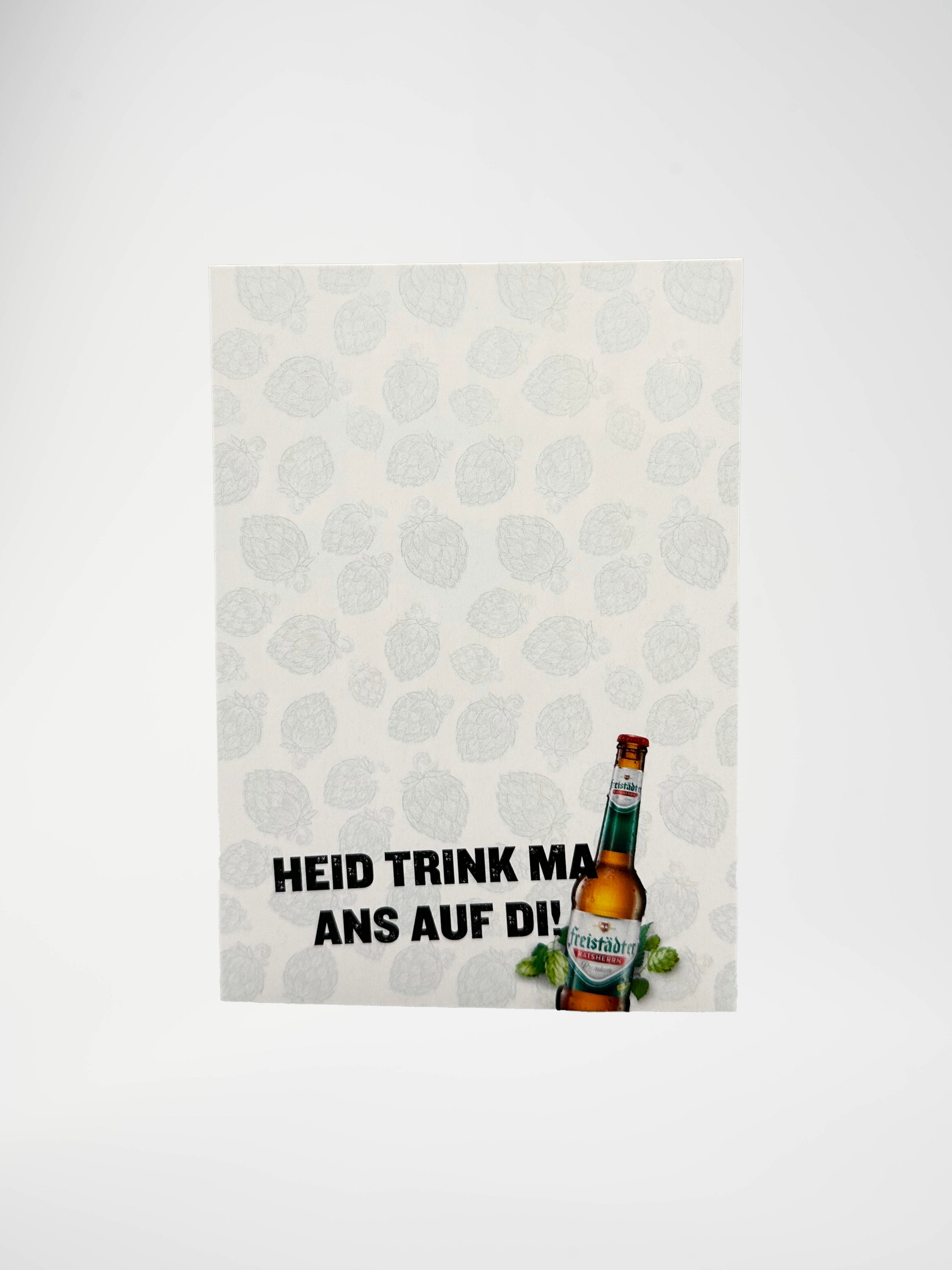 Freistädter Bier Grußkarte A6