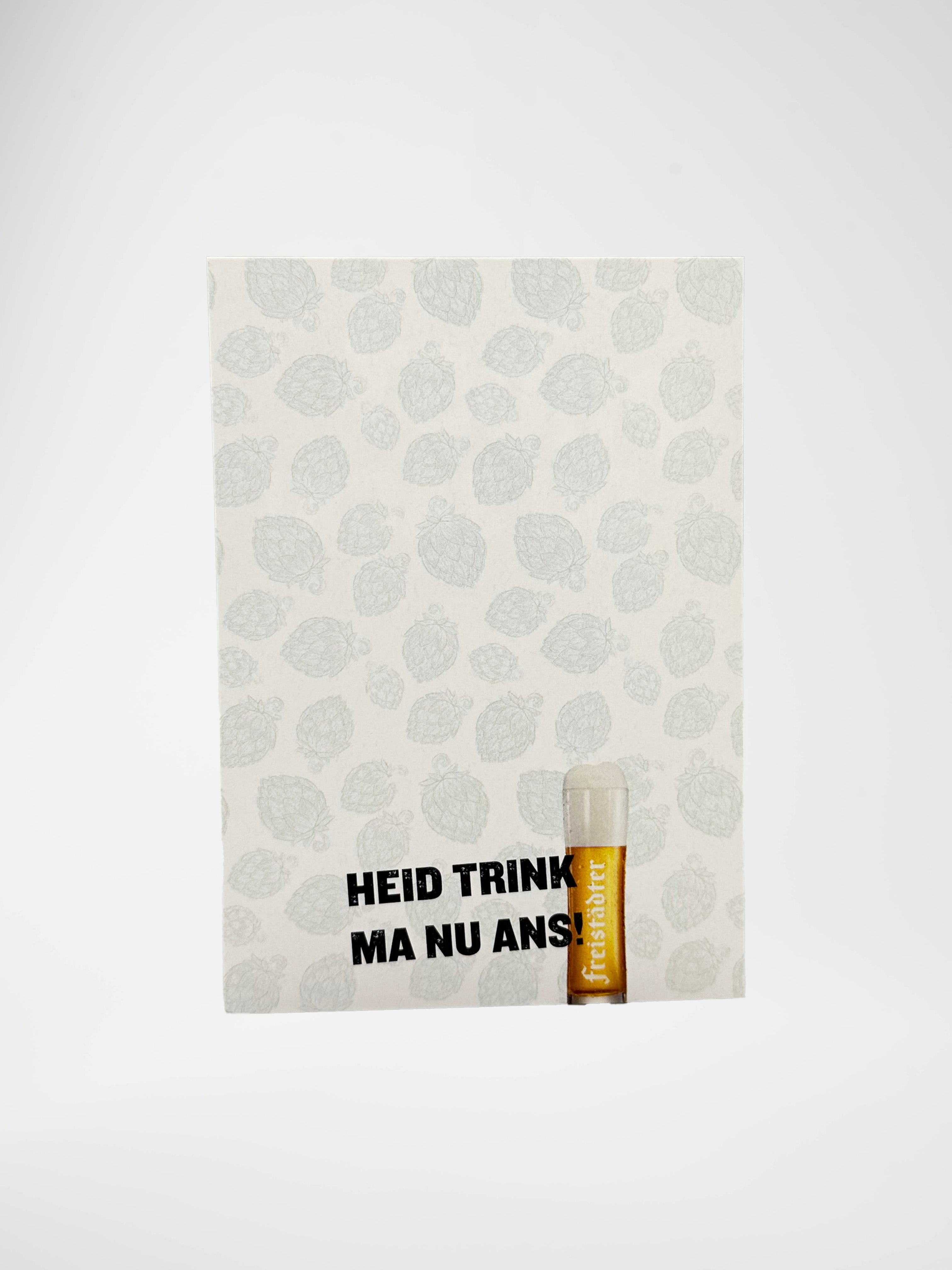 Freistädter Bier Grußkarte A6