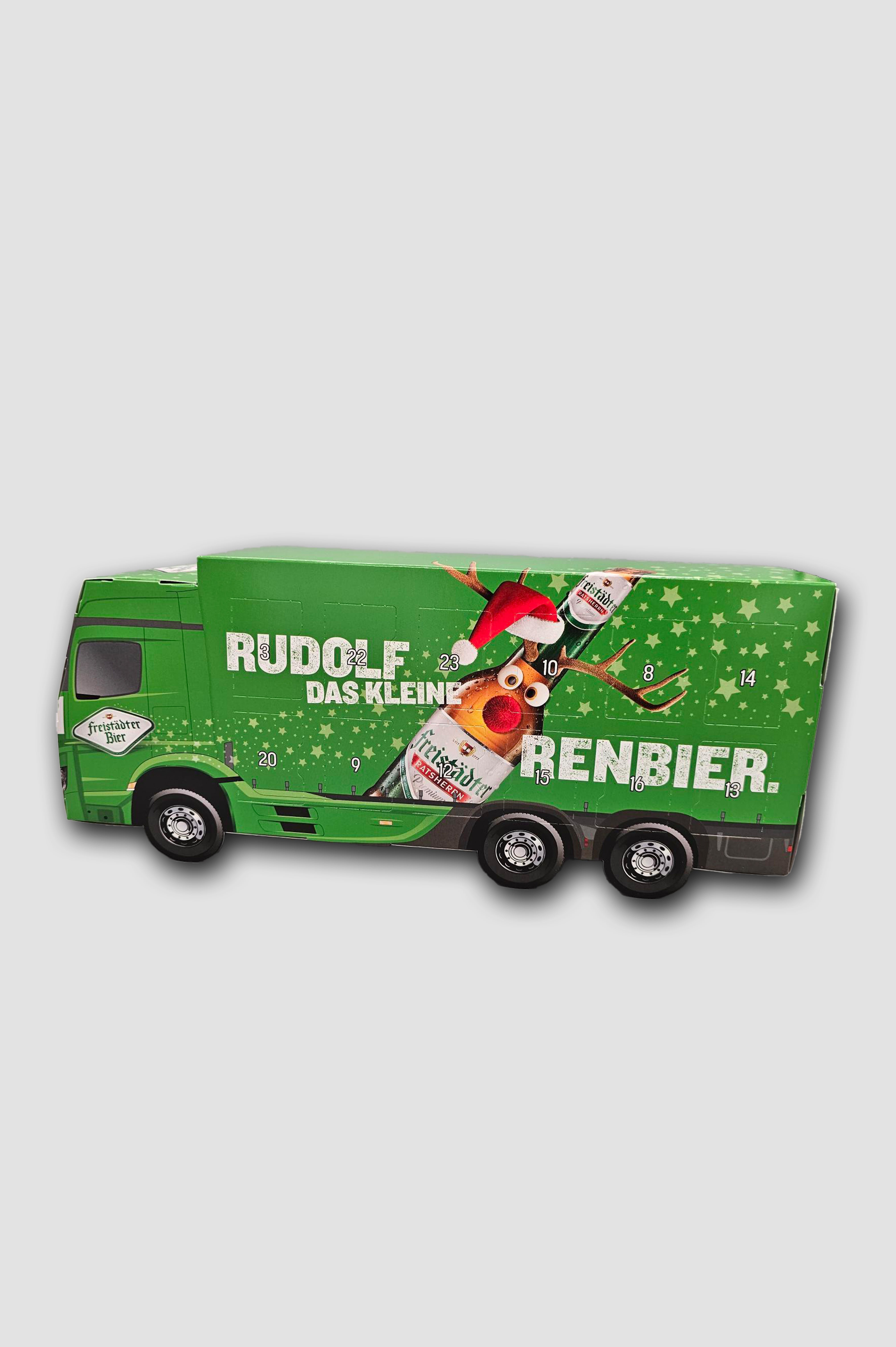 Freistädter Bier LKW-Schoko-Adventskalender 3D