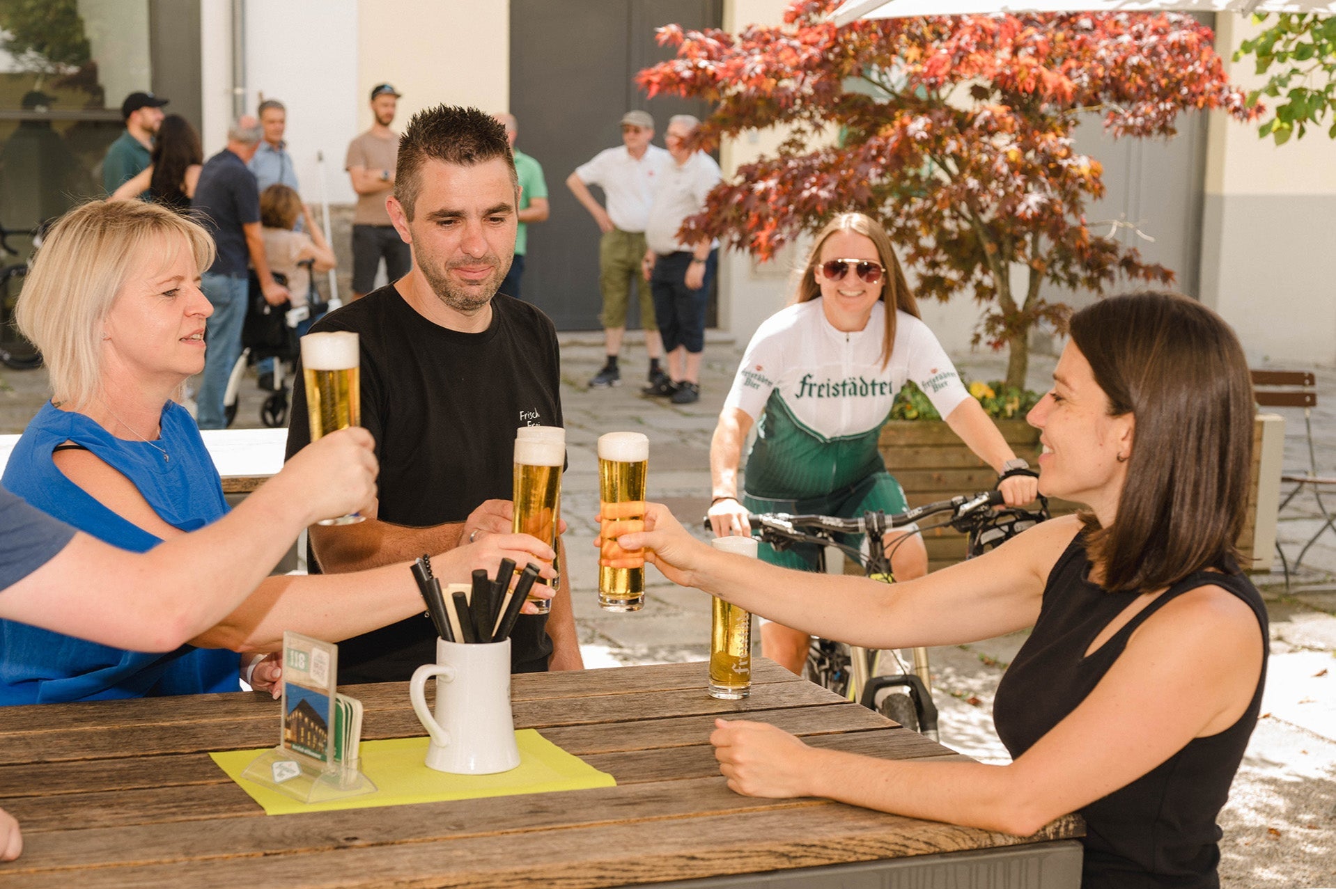 Gartenartikel im Freistädter Bier Shop