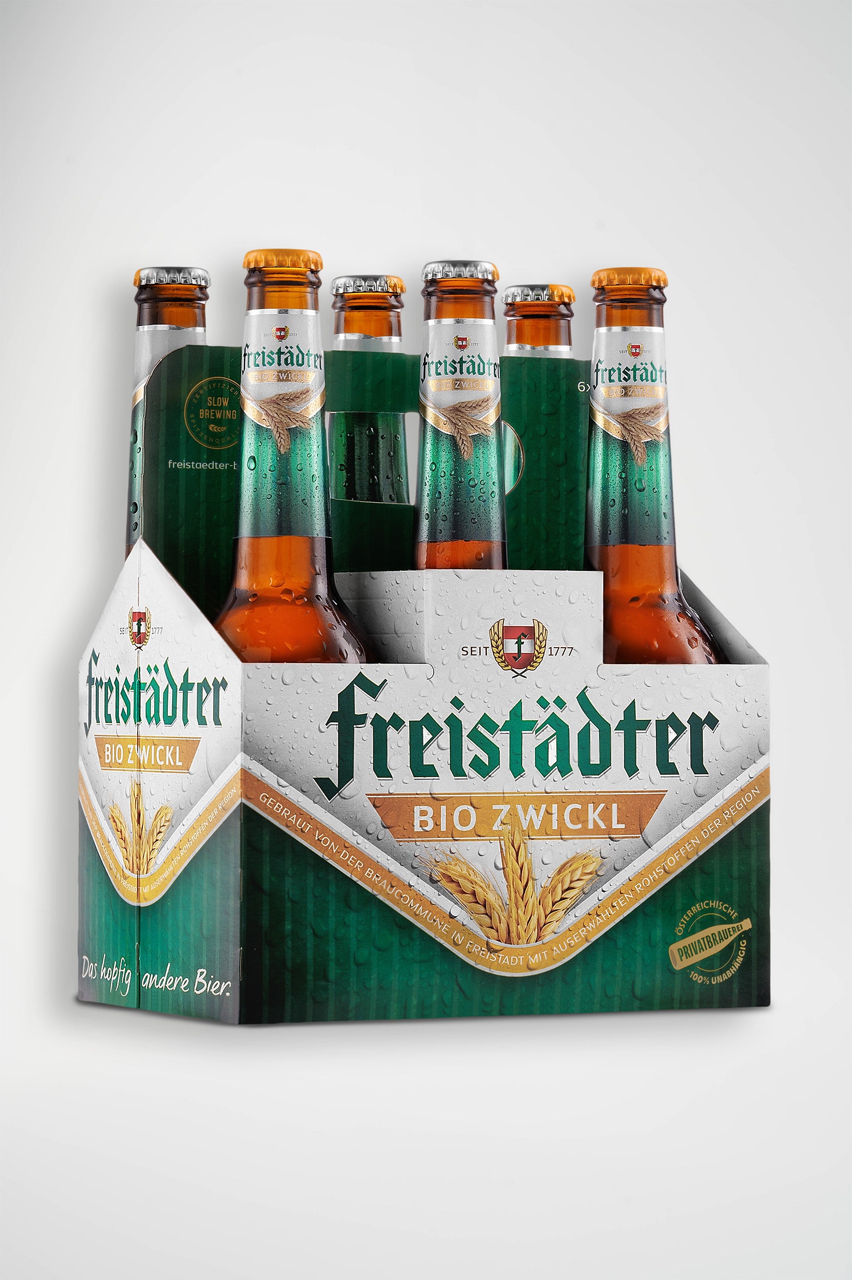 Freistädter Bier Bio Zwickl 6er Tray