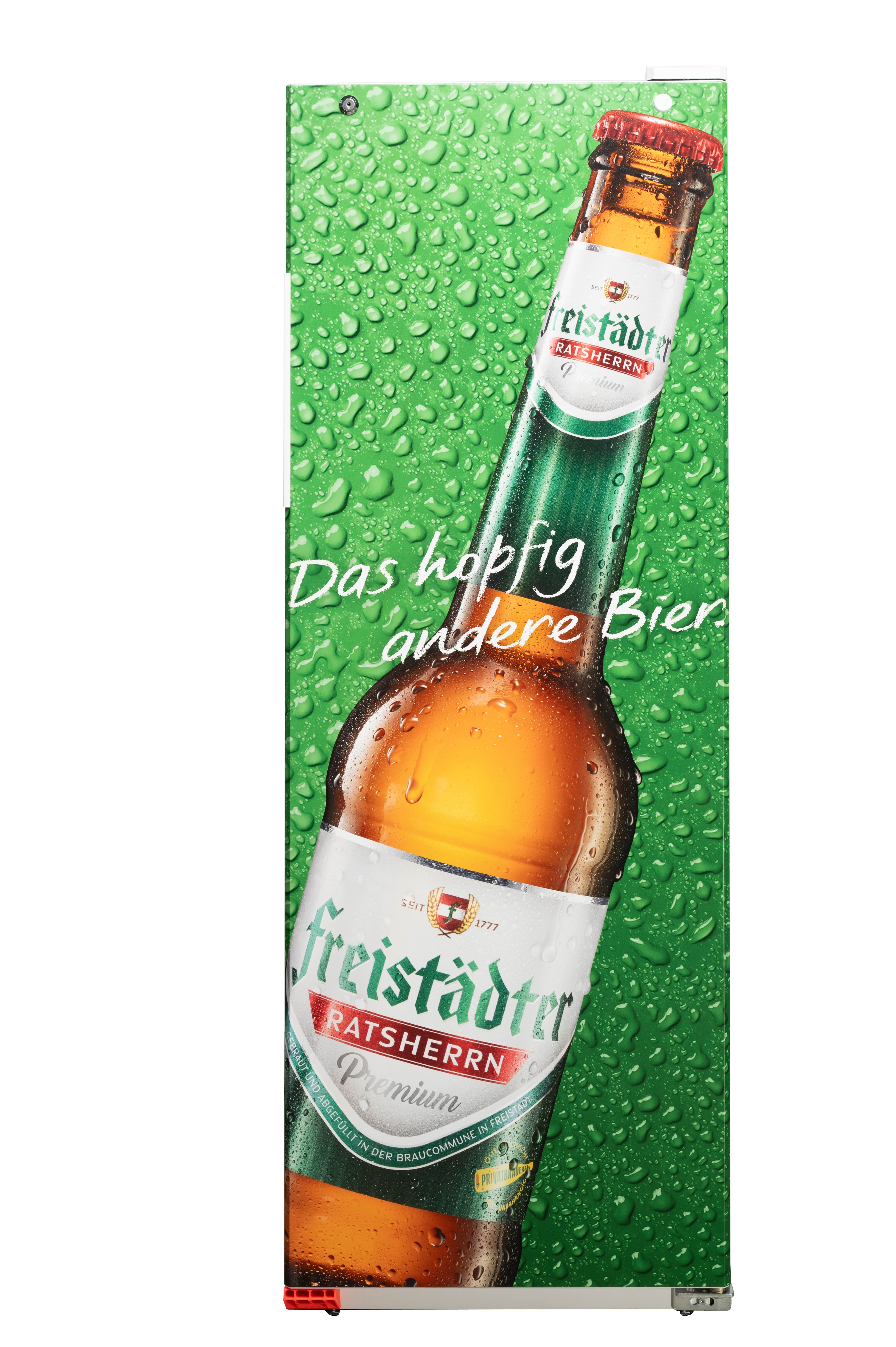 Freistädter Bier Kühlschrank Volltür