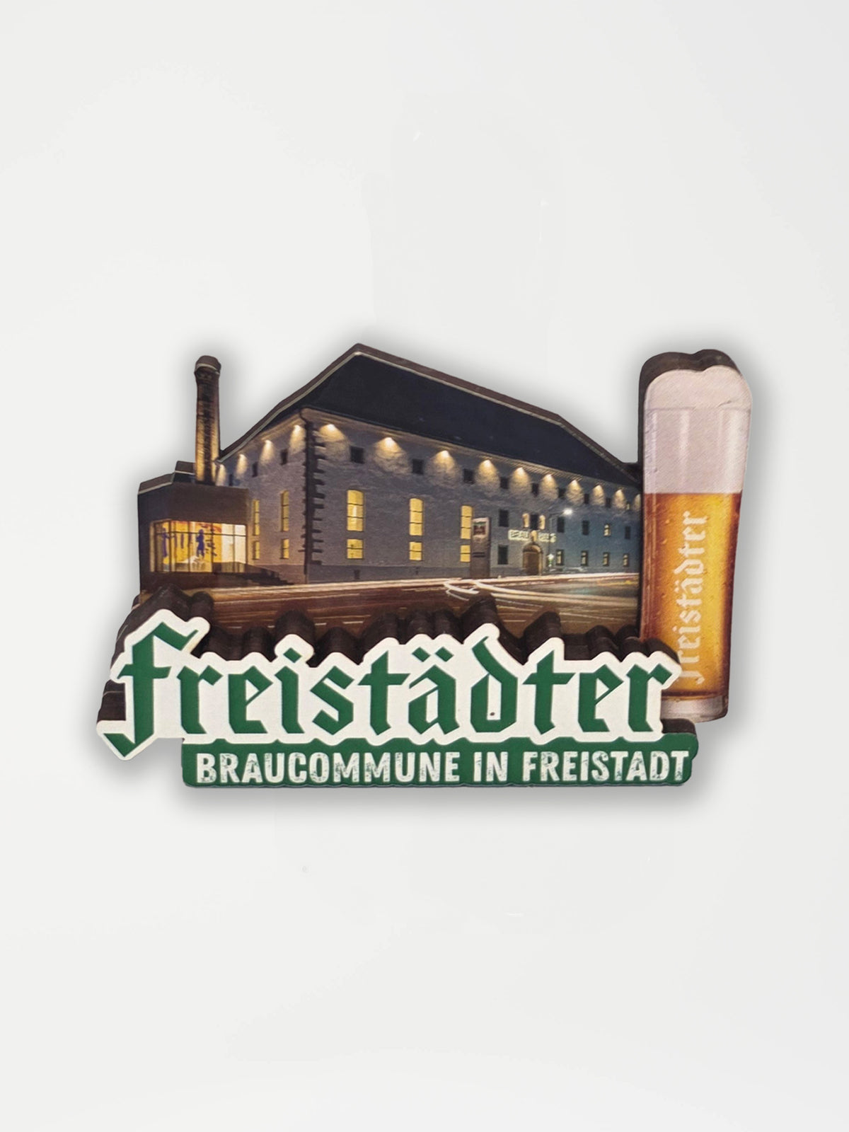 Freistädter Bier Kühlschrankmagnet Brauhaus