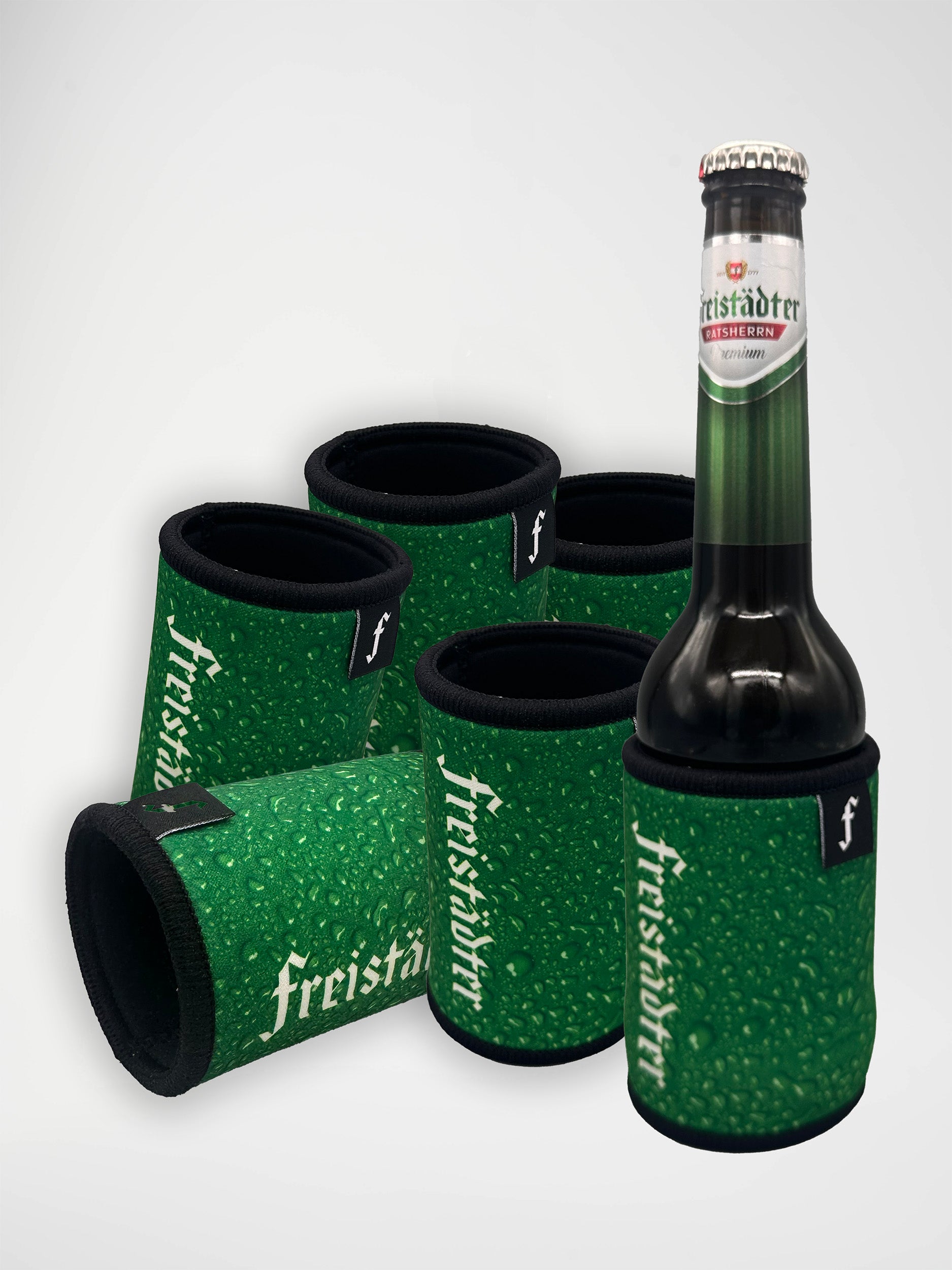 Freistädter Bier Flaschenkühler Neopren 6er Set