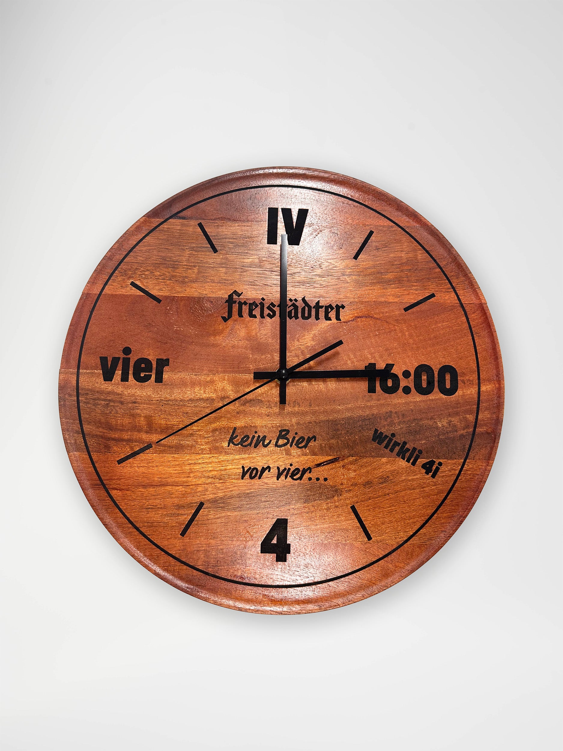 Freistädter Bier Wanduhr